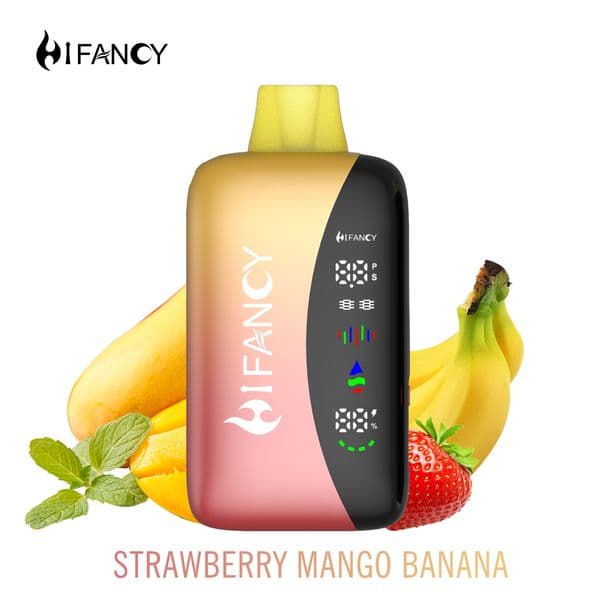 Original 25000 puffs E-Cigarette HiFancy Disposable Vape Pen EU warehouse Eletronic Cigarette Mesh Coil Rechargeable 32ML E-Cig Device Newest Vapor pen