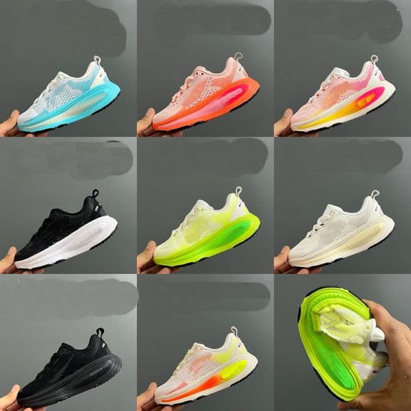 Hot youth boys girls Kids Women Men Vomero 18 Photon Dust Metallic Silver Running trainers Outdoor Shoes Best quality Grade school Sneakers