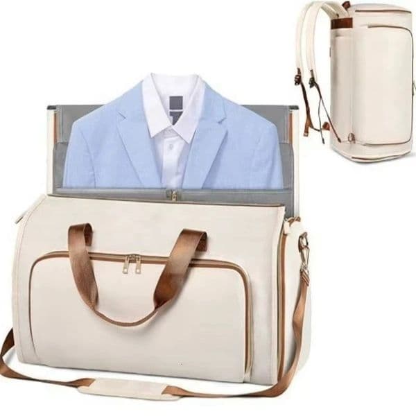 Travel Suit Bag Convertible Garment Bag Wearable Folding Storage Hanging Clothes Bag Crossbody Convertible Backpacks ita y2k 250530