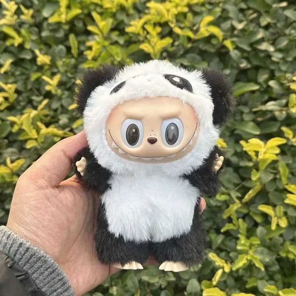 New Arrival Monster Labubu Series Chinese Panda Creat Handmade Change Vinyl Dolls Ornament Desktop Toys Birthday Gifts X250606
