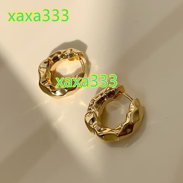 Discount New Design Gold Simple Earrings Jewelry for Girl Wholesales N240950