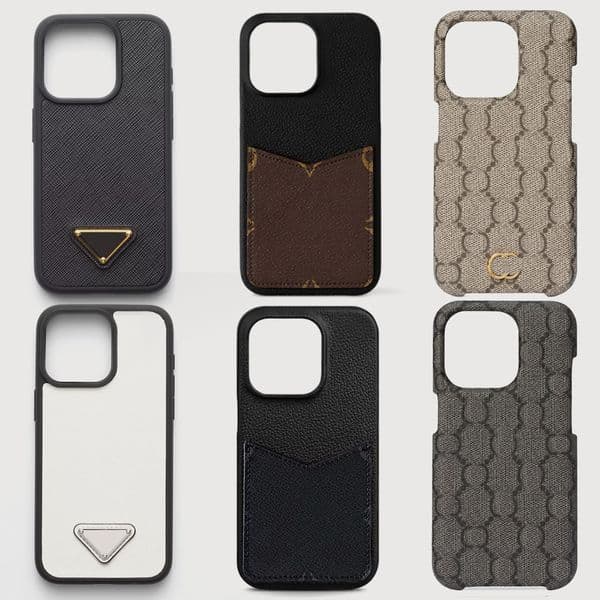 Phone Designer Case Wallet Holder for Apple iPhone 17 16 Pro Max 15 Plus 14 13 12 Mini 11 ProMax X XR XS XsMax 7P 8P 13Pro Card package DHgate