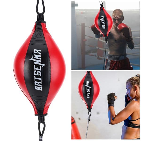 Training Reaction Speed Balls PU Leather Double End Punching Bag Boxing Speed Training Bag Gym Fitness Sports Equipment