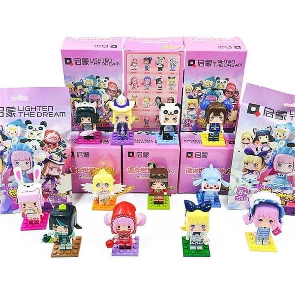 50% off factory outlet Authentic Mini World Wonderful Small Family Box Blind Bag Trendy Play Handmade Toy Childrens Cute Ornament Doll