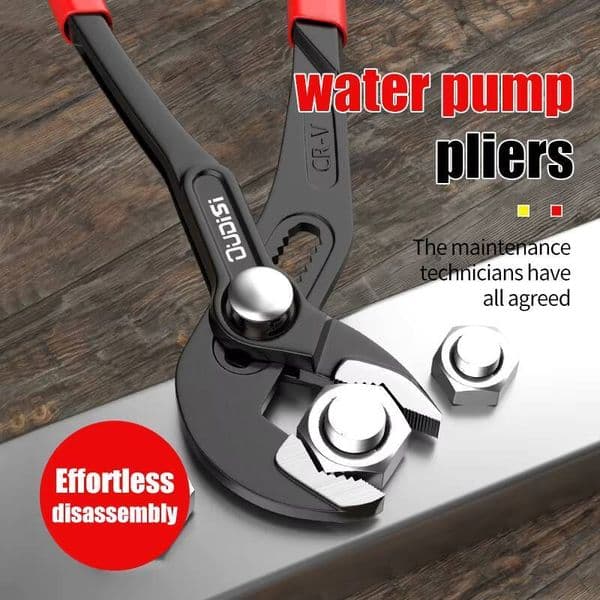 new 1pc multifunctional pump tongs, universal wrenches with large openings that can be quickly adjusted, water heating wrenche
