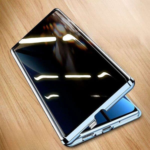 Compatible S17 Series Phone Privacy Double-Sided Glass Magnetic Full Coverage Anti-Drop New Men and Women Protective Case