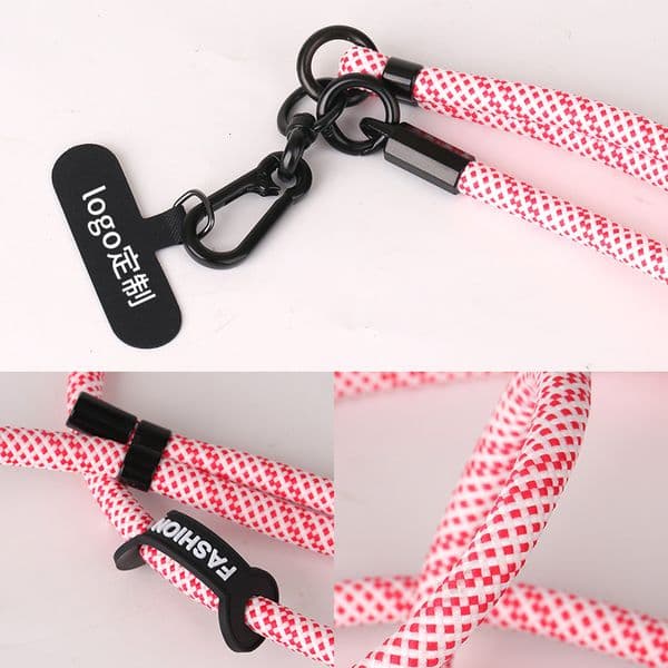 Adjustable Patch Clip Crossbody Case Lanyard Internet Celebrity Pad Phone Strap