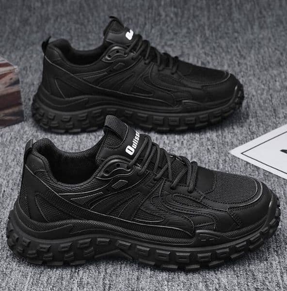 New black sports and leisure work and office waterproof anti slip wear-resistant and durable labor protection shoes Z 6.15-10