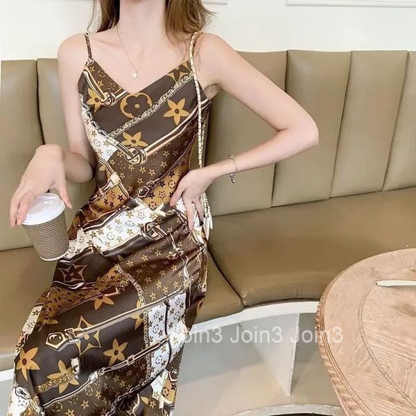 Woman Dress Sleeveless Maxi Coquette Beach Long Dresses for Women Sexy 2025 Fashion Elegant and Beautiful Curvy X One-piece G