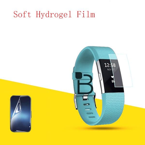 Soft Hydrogel Film Clear HD Transparent Protector Protective Guard Smart watch for Watch Fitbitcharge2 10pcs/lot