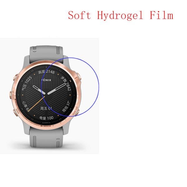 Soft Hydrogel Film Clear HD Transparent Protector Protective Guard Smart watch for Watch Garmin fenix 6S 10pcs/lot