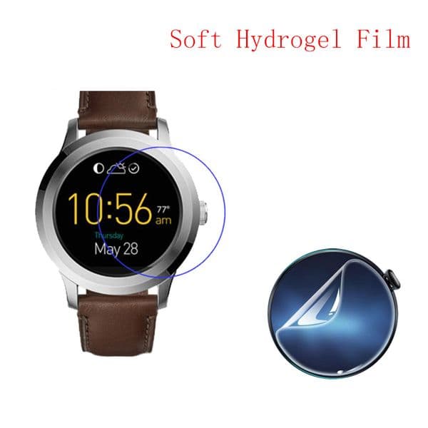 Soft Hydrogel Film Clear HD Transparent Protector Protective Guard Smart watch for Watch Fossil D38MM Q founder 10pcs/lot