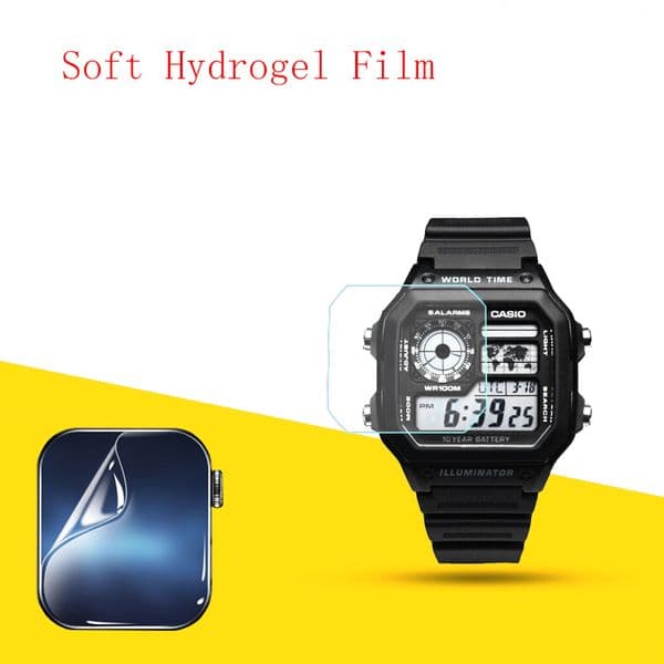 Hydrogel Film Clear Transparent Protector Protective Guard Smart watch for Watch CASIO AE 10pcs/lot