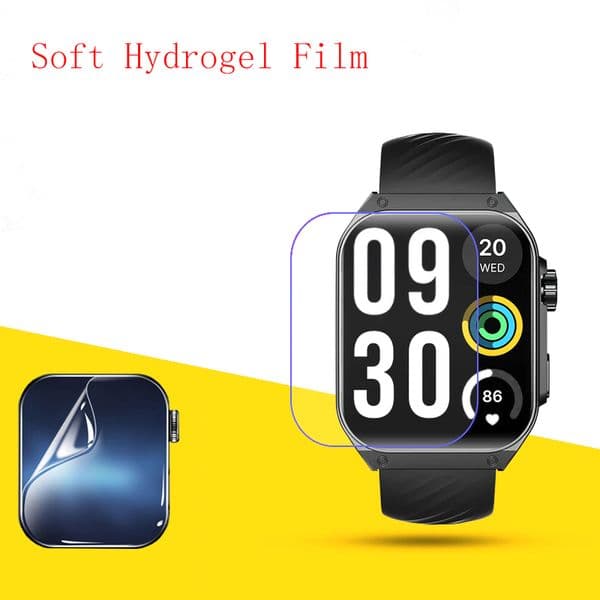 Soft Hydrogel Film Clear HD Transparent Protector Protective Guard Smart watch for Watch Haylou Watch S8 Smartwatch 1.96 10pcs/lot