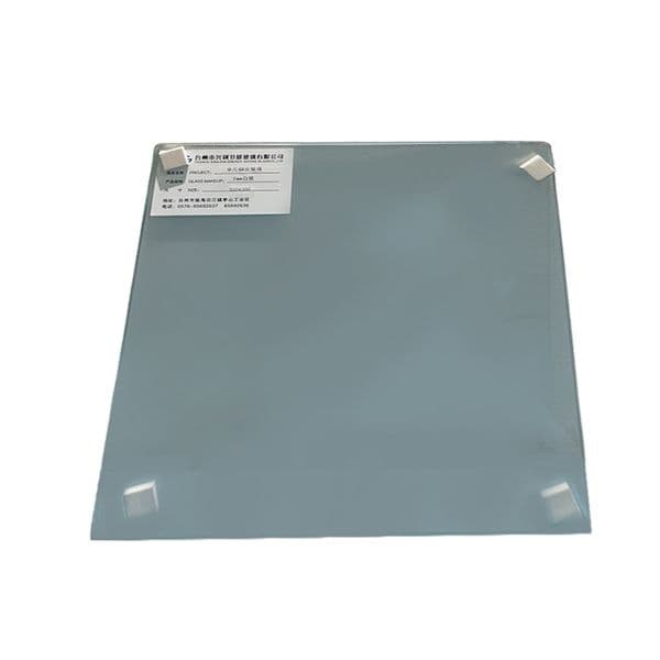 5mm white glass single piece tempered glass