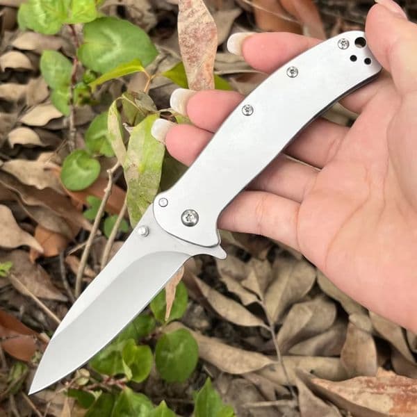 KS 1730/1730SS Zing SS Multi Folding Pocket Knife 8Cr13Mov Blade 420 Steel Handle Outdoor Tactical Camping Hunting Survival EDC Tools Knives
