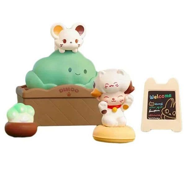 DIMOO Cat Paradlse Series Blind Box Mystery Box Guess Bag Toys Doll Cute Anime Figure Desktop Ornaments Collection Gift Y250624