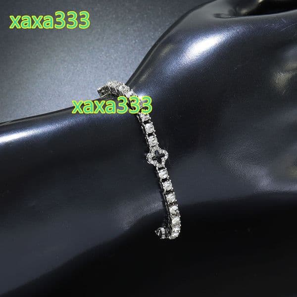 Charm Tennis Chain Necklace Bracelet for Women Exquisite High-End Crystal Clavicle Chain