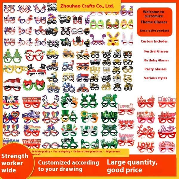 Zhouhao Crafts New Domestic and International Party Supplies Halloween Independence Day Easter