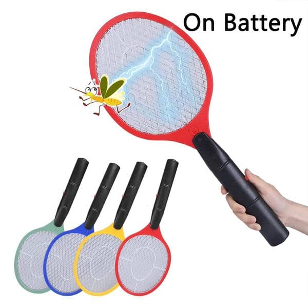 Portable Cordless Battery Electric Fly Mosquito Swatter Bug Racket Indoor Insects Killer 2025 New