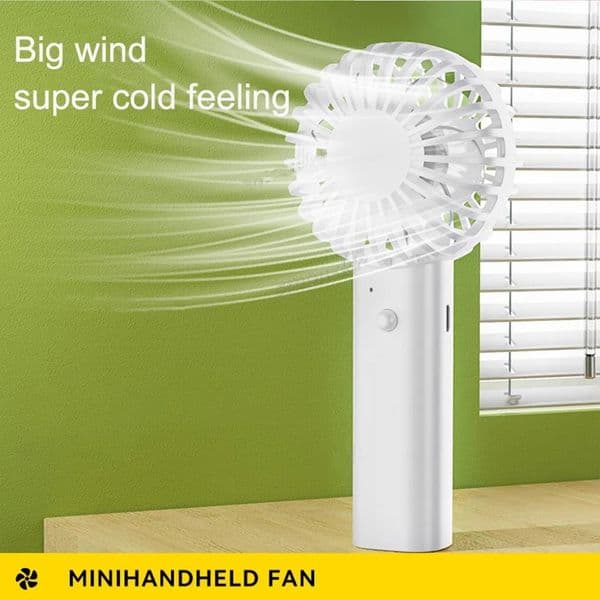 Mini Fan USB Rechargeable Portable Fan Handheld Fan 3 Speed Personal Small Pocket Fan with Base for Indoor Outdoor Electric Fans Outdoor cooling magic