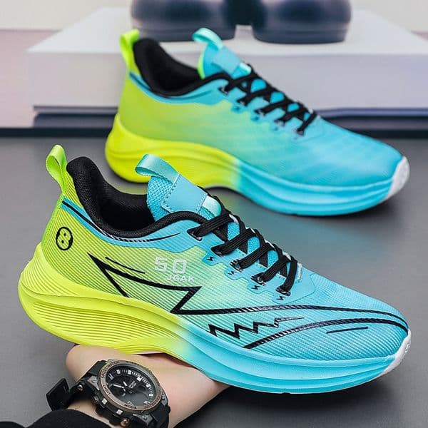 Free Shipping Designer Sneakers for Men Fashion Running Shoes Large Size Lightweight Breathable Mesh Sport Shoes