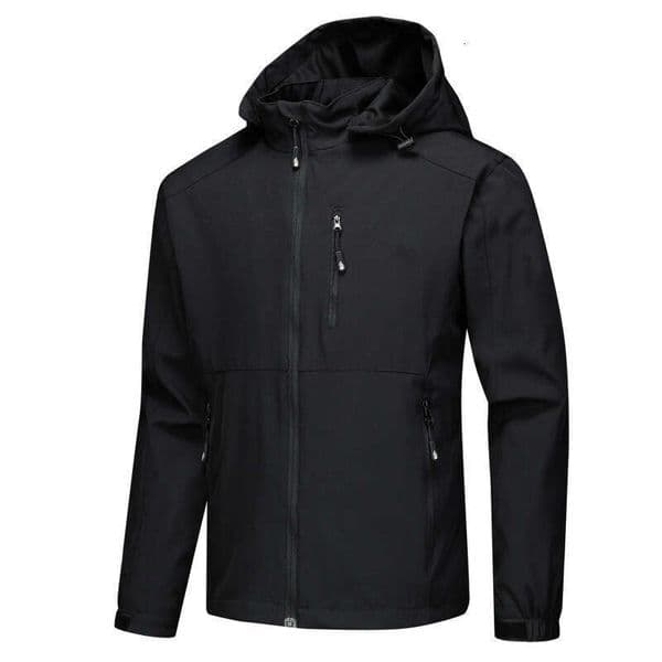Mens Jacket Factory Direct Supply New Outdoor Sports Windbreaker Casual Single Jacket Soft Shell Charge Jacket Coat Running Clothing One Piece