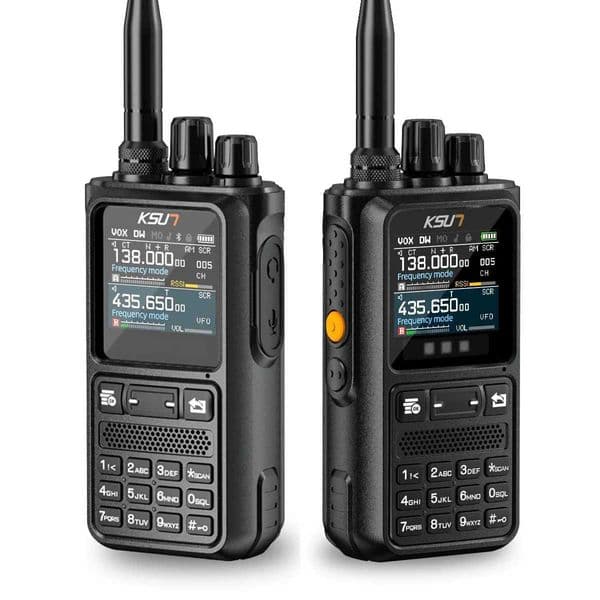 KSUN UV110D Walkie Talkie Long Range Portable Professional VHF UHF Radio Station AM FM Ham Amateur Communication Radio ScannerXJ250928