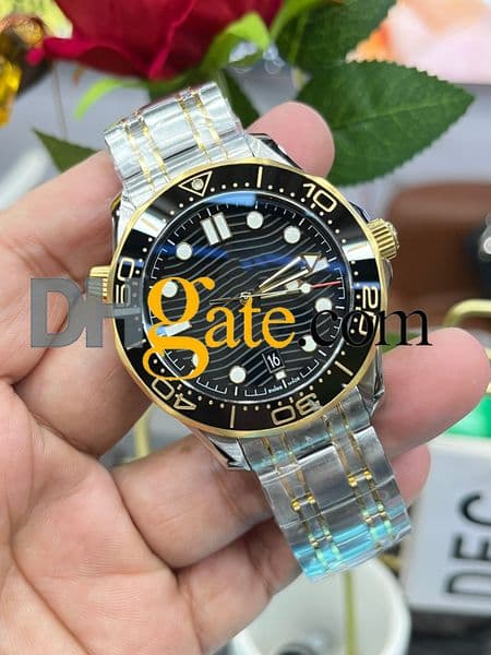 Super clone 210.90.42.20.10.001 watch AAAAA Ceramic Bezel Luxury Watch Top Quality Mens Men Automatic Watches Mechanical Movement Blue 300 designer watch 4921