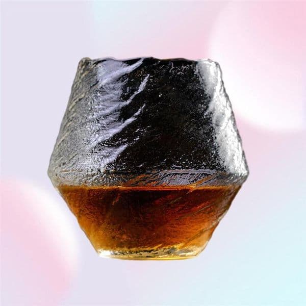 Japanese Hazy Air Wine Glass Falling Whiskey Tumbler Hammer Pattern Whisky Cup XO y Drinking Glasses Wineglass 2205056920775311t