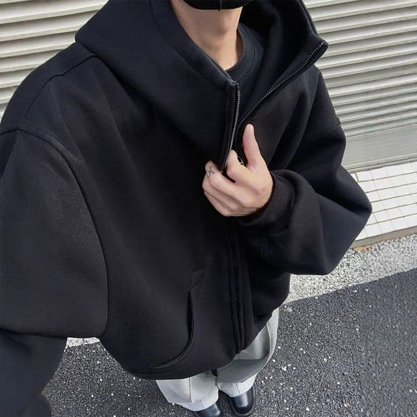 Designer Hoodie Designer Shirt Heavyweight Oversized Cardigan Sweatshirt For Men Spring And Autumn Cleanfit American Style Street Fashion Cool Lazy Hoodie Jacket