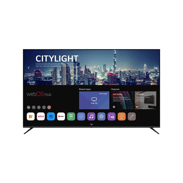 65-inch Ultra HD Google TV Borderless Full-Screen Design Premium Picture Quality Engine Native Google Smart Ecosystem