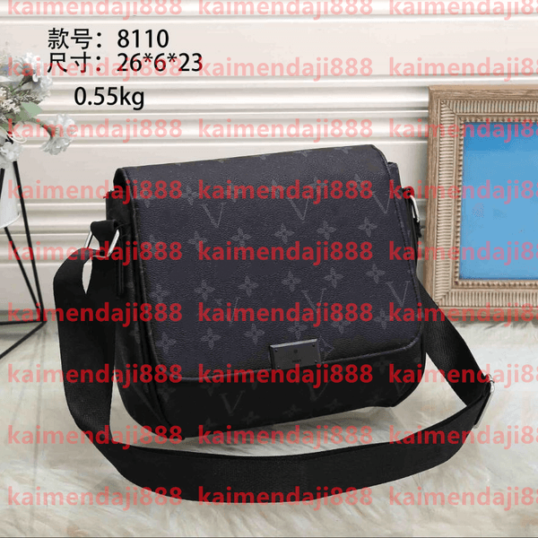 Top Quality designer bag men Avenue Sling Bag Mens Designer Leather Cross Body Shoulder Bags Mans crossbody Bag Wallet Hobos Message Handbag Tote Belt Bag Bumbag