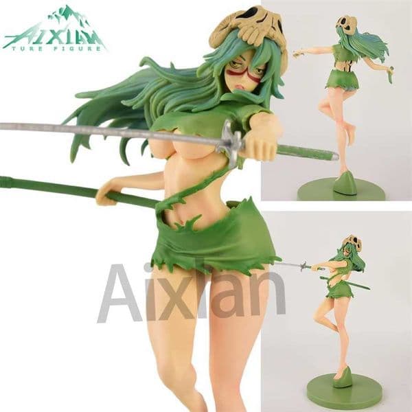 28cm Anime grim Reaper Figure GK Neliel Tu Oderschvank statue PVC Action Figure Collectible Model Toys Kid Gift