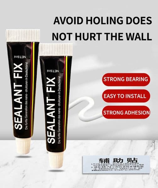 Strong nail-free adhesive, high-viscosity multi-functional nail-substituting adhesive, and non-drilling structural adhesive