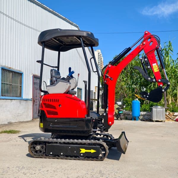 Compact Multi-function 18-Type Mini ExcavatorEngineering construction, municipal greening, trenching, backfilling, agricultural orchardstrenching