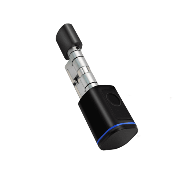 USA STOCK Keyless Cylinder Smart Lock 4 Ways to Unlock Black Silver Easy Replacement and Installation