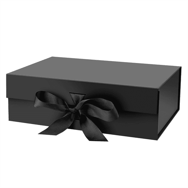 Gift Box with Lid for Presents Inches with Ribbon and Magnetic Closure