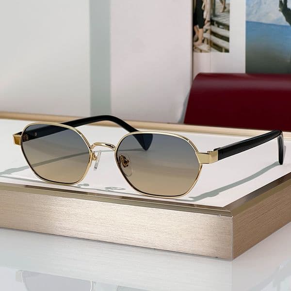 Designer Sunglasses For Men Women Summer Metal Frame Eyewear 1593 Luxury Sunglasses Outdoor Goggles UV400 Protection Glasses With Box