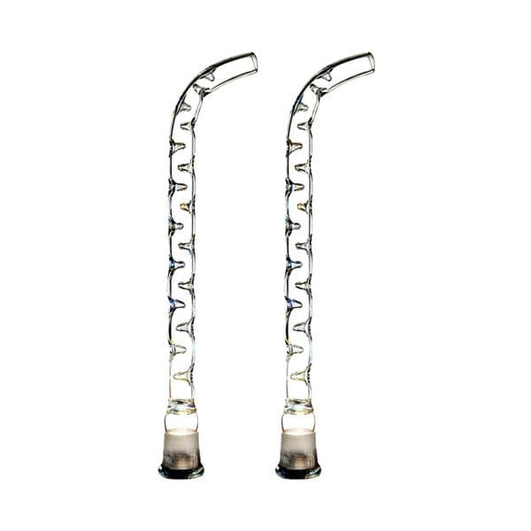 Dimple thorn accessory long replacement glass rod 250mm bent 18mm With metal mesh