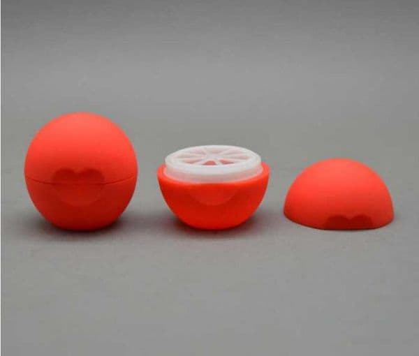 Blank Cosmetic Ball Container 7g Lip Balm Jar Eye Gloss Cream Sample Case 6343867