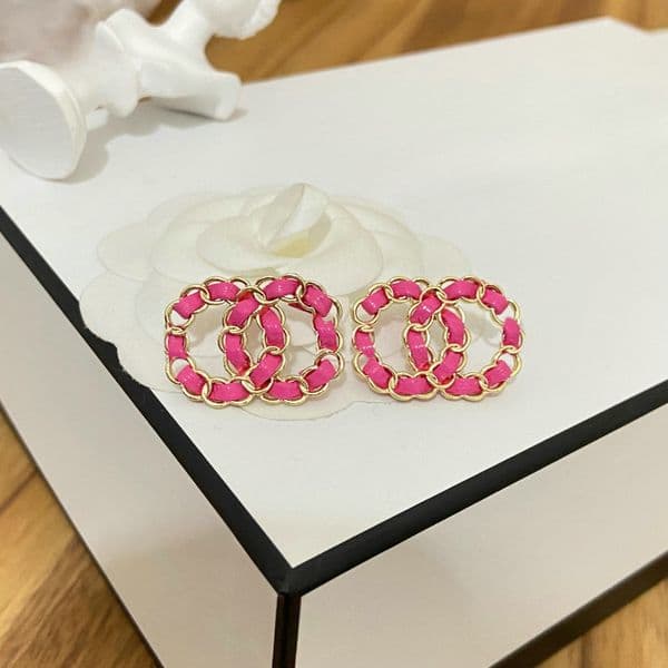 Designers Earrings Brand Stud Earrings 18K Gold Plated Earring Luxury Earrings Woman Jewelry Gift Accessories