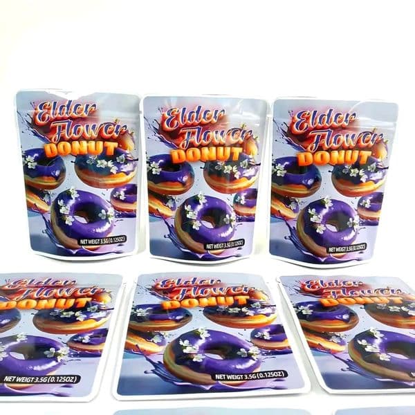 Empty Cake Mylar Bags 3.5g Smell Proof Packing Zip Lock 3.5 Plastic Pouch Soft Touch Packaging Storage Bag For Candy Small Items