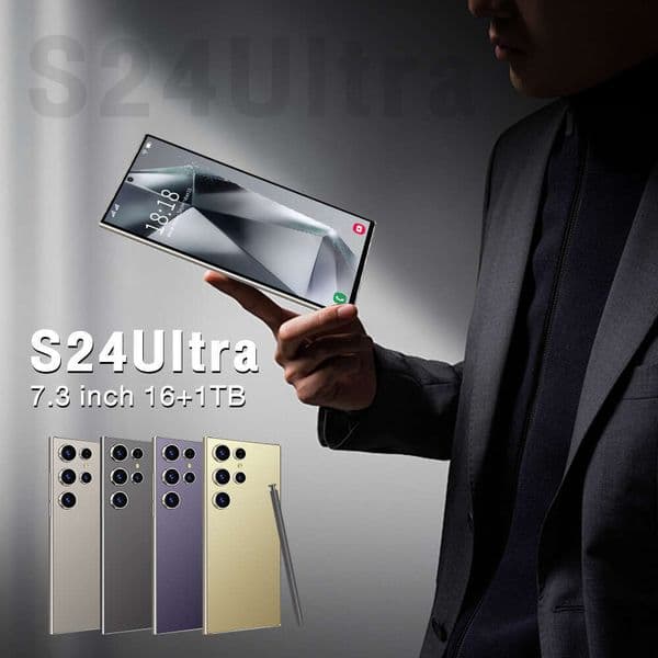 HOT S24 Ultra 5G 16GB1TB original intelligent 5G dual card dual standby Android 14 system global version 8000mAh battery