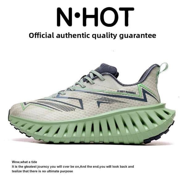 NHOT Men's Sneakers Spring Versatile Trendy Shoes Breathable Running Shoes Height Increasing Thick Sole Lightweight Casual Shoes For Short Trips