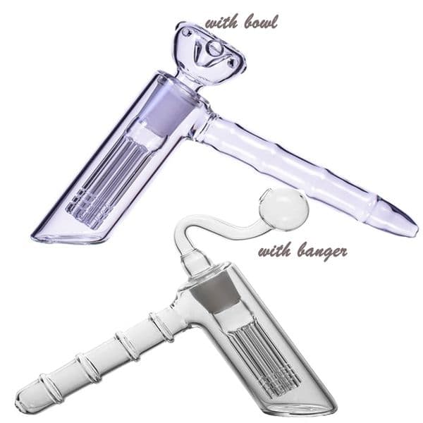Hammber Smoking Glass Water pipes Bubbler Oil Burner Pipe bubble With 18mm Banger