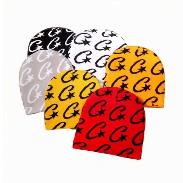 C Letter Knit Beanie Unisex Winter Skl Cap Soft Cable Cold Hat for Men Wen Warm FleeceLi Cuffed Beanie X251028
