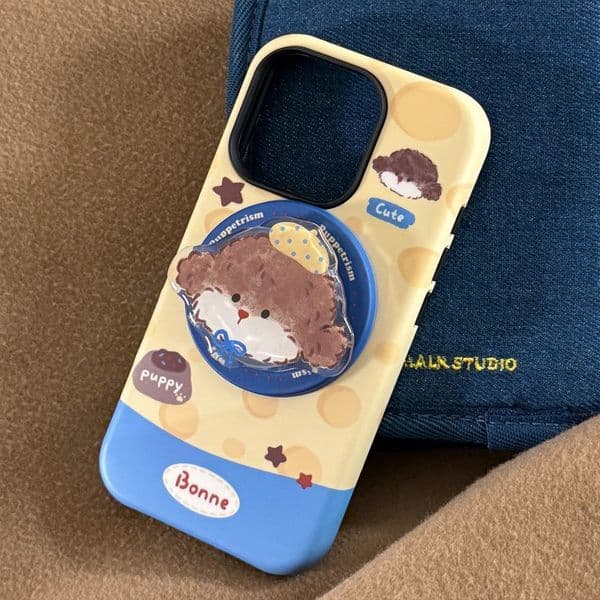 Cheese Dog Magnetic Bracket 17 Phone Case 16 Suitable for 11 Cartoon Film 15 Promax Hard