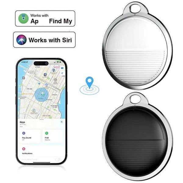 Mini Global GPS Tracker Smart Tag Compatible with iOS Find My App Key Finder Car Pet Antilost Alarm Locator Air Tag for iPhone F2501030