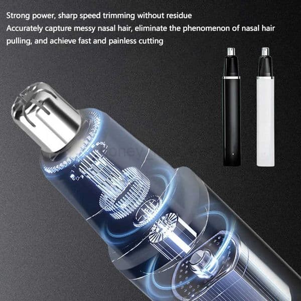 Electric Nose Hair Trimming Shaver USB Rechargeable Electric Nose Hair Shaving Eyebrow Removal Multifunctional Tool For Men T251030